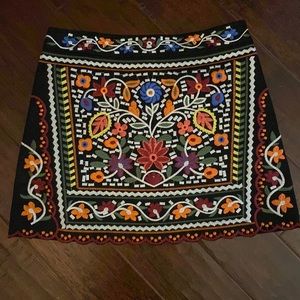 A boho skirt